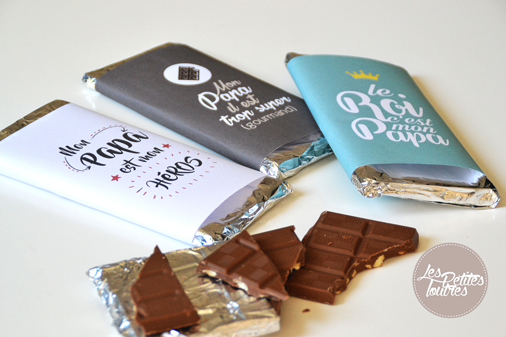 DIY – Les tablettes de chocolat personnalisées – Manuellement